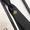 Gucci BEE EMBROIDERED SILK TIE