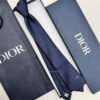 Dior Blue CD ICON SILK TIE