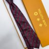 Louis Vuitton Bordeaux LV DIAGONAL SILK TIE