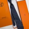 Hermes BUTTERFLY PATTERN SILK TIE