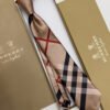 Burberry Beige CHECK SILK TIE