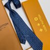 Louis Vutton MONOGRAM DOUBLE DOTS SILK TIE