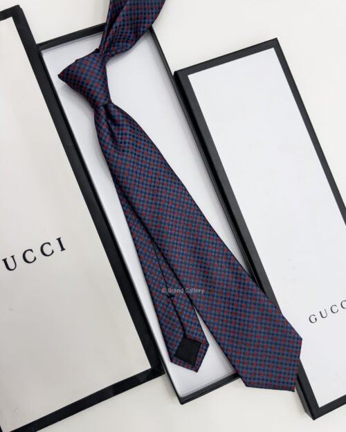 Gucci GG FLOWER PATTERN SILK TIE