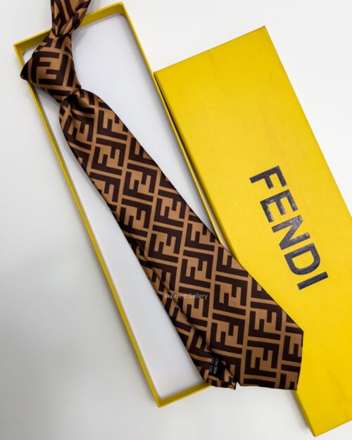 FENDI - FF SILK TIE