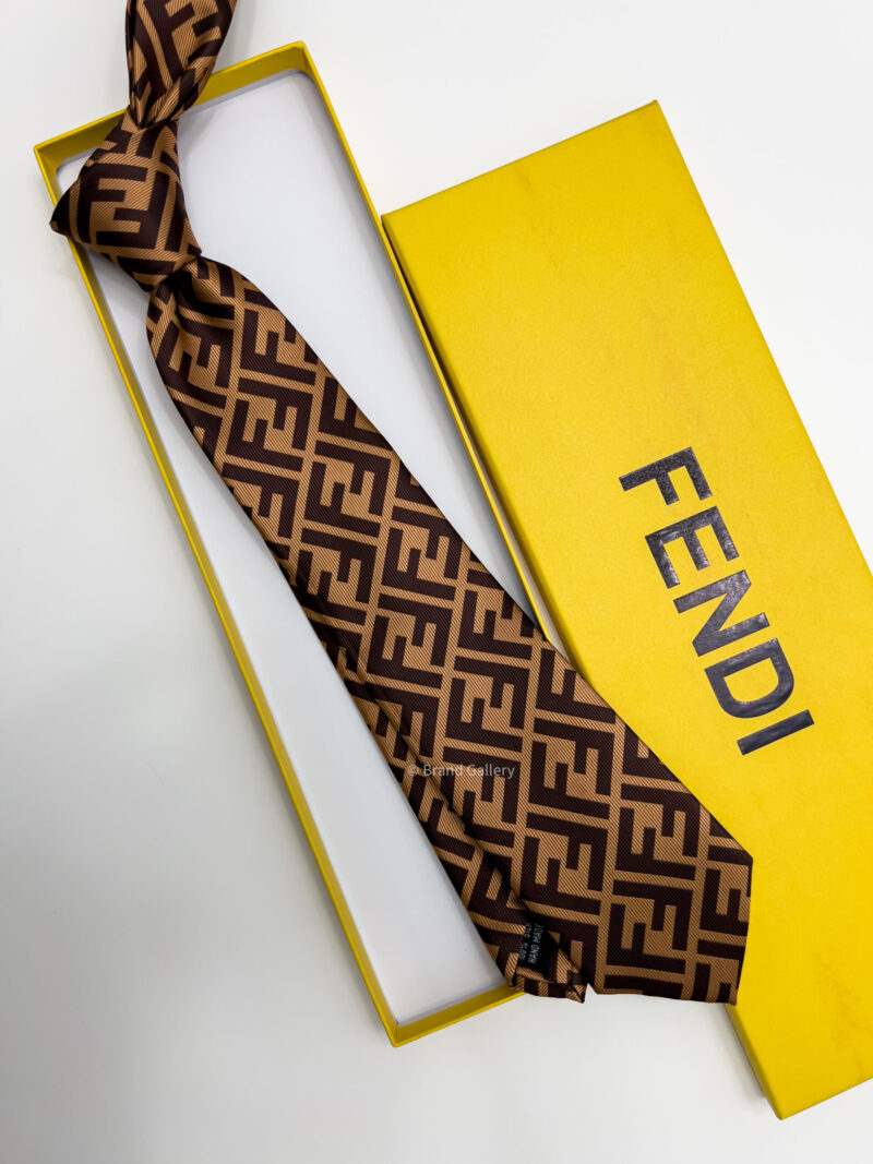 FENDI - FF SILK TIE