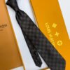 Louis Vuitton Coffee DAMIER SILK TIE