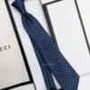 Gucci Blue GG VINTAGE SILK TIE