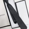Gucci Grey GG VINTAGE SILK TIE