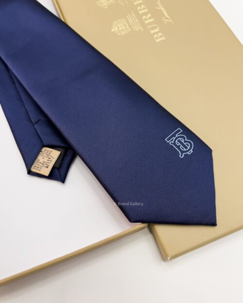 Burberry Dark Blue SOLID BT SILK TIE