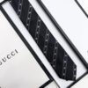 Gucci BEE WEB SILK TIE - Black