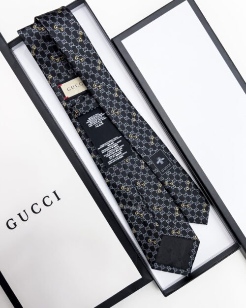 Gucci G SILK JACQUARD TIE