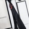 Gucci Black GG SNAKE SILK TIE