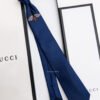 Gucci Blue GIANT BEE SILK TIE