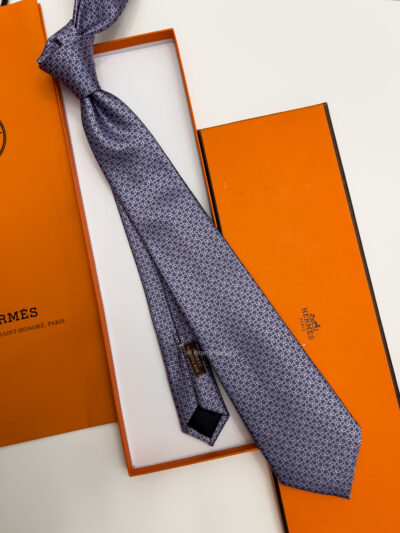 Hermes Petrol Pink MORS LOVE SILK TIE