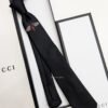 Gucci Black GIANT BEE SILK TIE