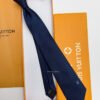 Louis Vuitton Blue LV ICON SILK TIE