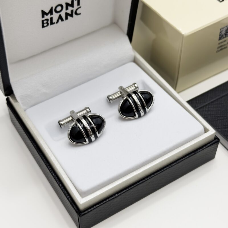 MontBlanc Stainless steel Meisterstück Solitaire Cufflink MB2869