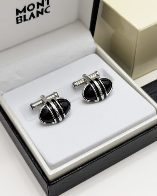 MontBlanc Stainless steel Meisterstück Solitaire Cufflink MB2869