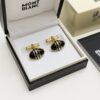 Montblanc Gold Meisterstück Solitaire Cufflink MB15741