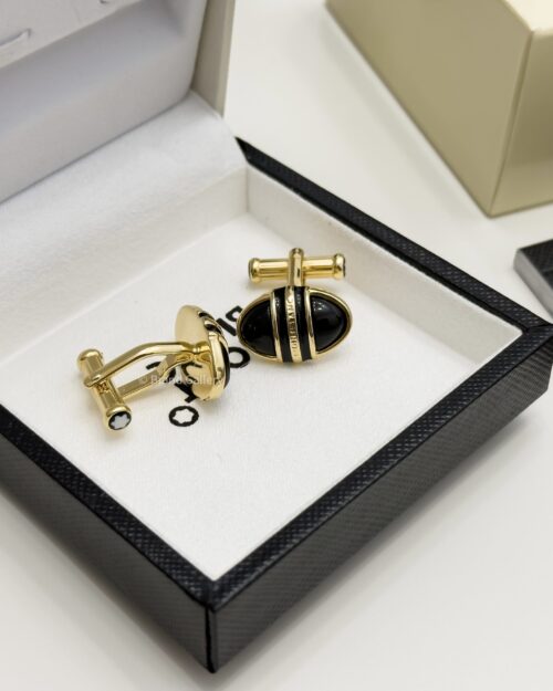 Montblanc Gold Meisterstück Solitaire Cufflink MB15741