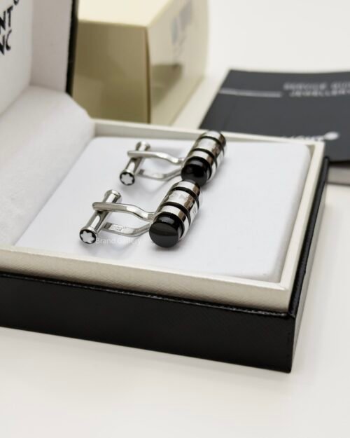 Montblanc Sterling Silver Bar Cufflink MB106681