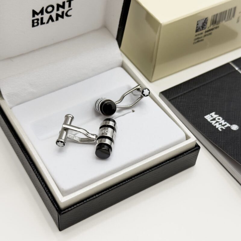 Montblanc Sterling Silver Bar Cufflink MB106681