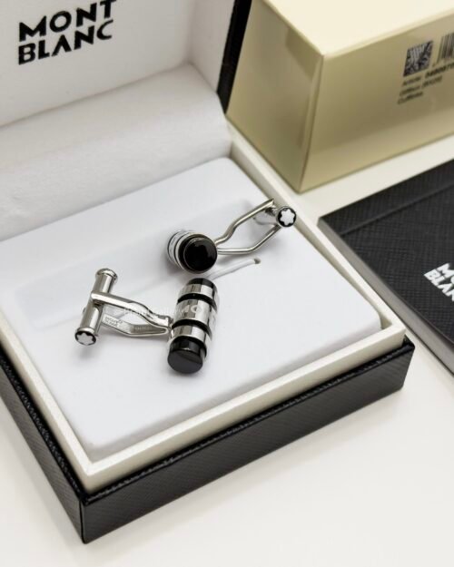 Montblanc Sterling Silver Bar Cufflink MB106681