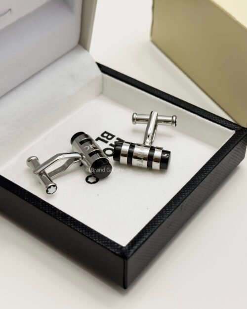 Montblanc Sterling Silver Bar Cufflink MB106681