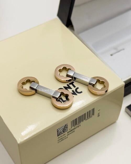 MontBlanc Rose Gold Star Heritage Cufflink MB101542