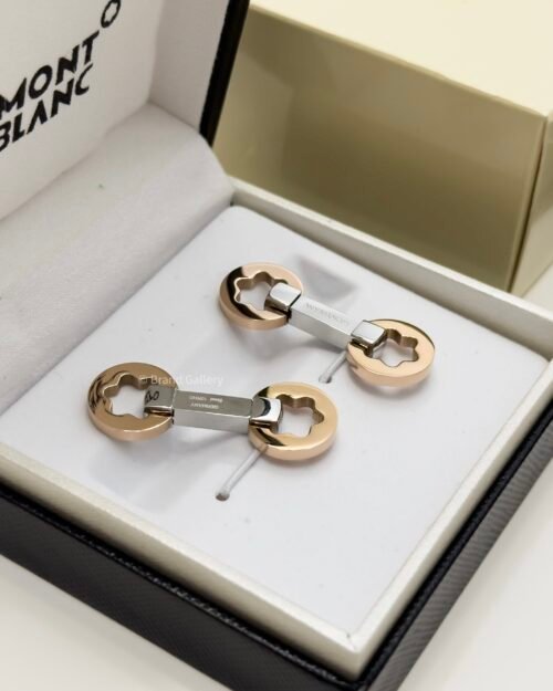 MontBlanc Rose Gold Star Heritage Cufflink MB101542