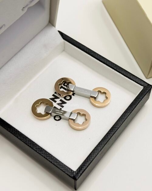 MontBlanc Rose Gold Star Heritage Cufflink MB101542
