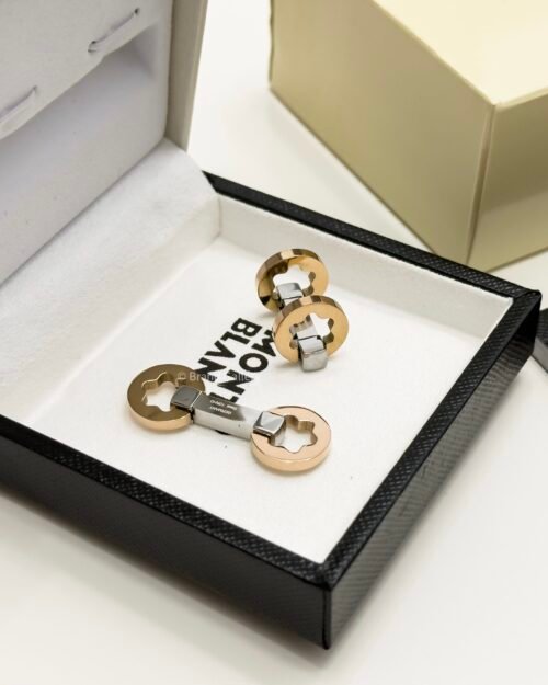 MontBlanc Rose Gold Star Heritage Cufflink MB101542