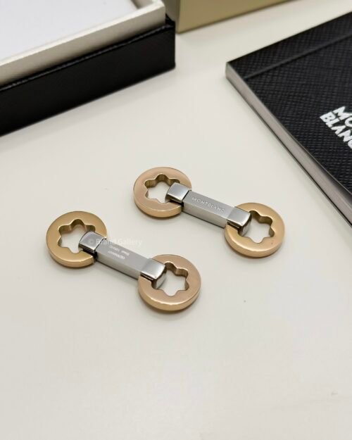MontBlanc Rose Gold Star Heritage Cufflink MB101542