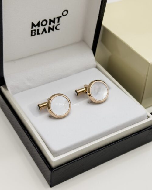 MontBlanc Rose Gold Meisterstück Cufflink MB116662