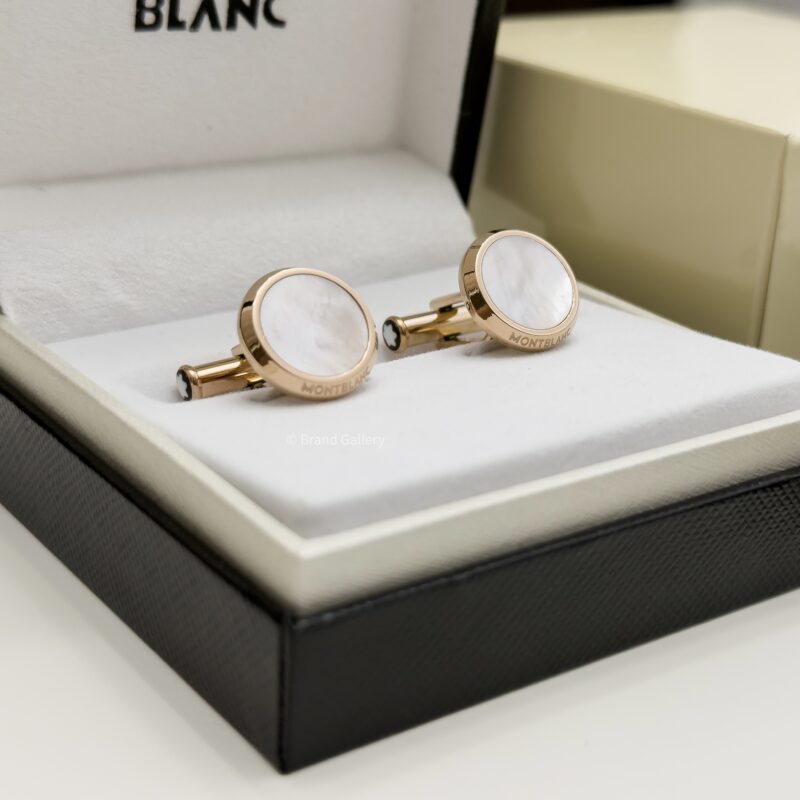 MontBlanc Rose Gold Meisterstück Cufflink MB116662