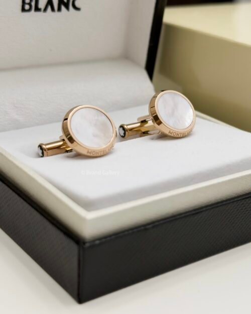 MontBlanc Rose Gold Meisterstück Cufflink MB116662