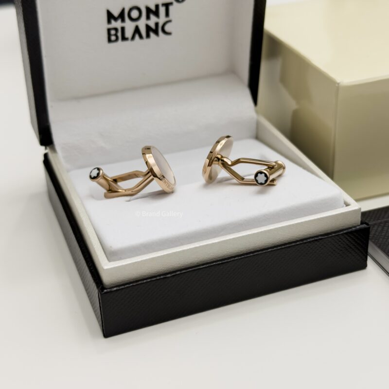 MontBlanc Rose Gold Meisterstück Cufflink MB116662