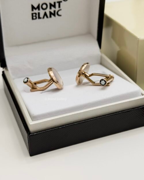MontBlanc Rose Gold Meisterstück Cufflink MB116662