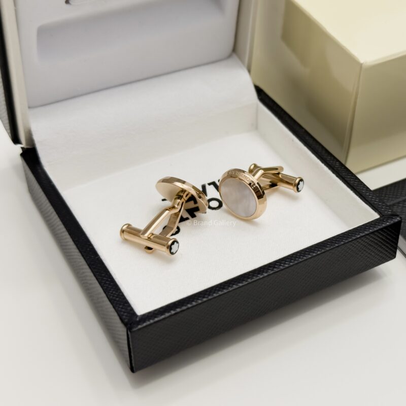 MontBlanc Rose Gold Meisterstück Cufflink MB116662