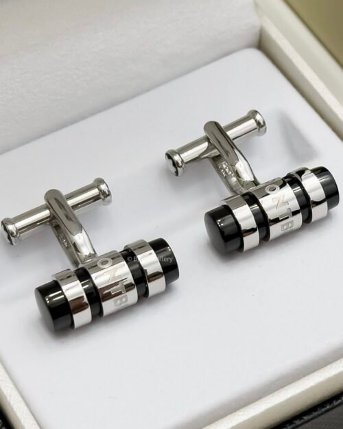 Montblanc Sterling Silver Bar Cufflink MB106681