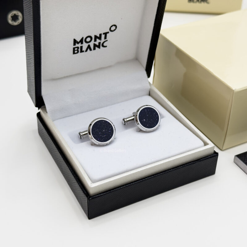 Montblanc Silver Meisterstück Galaxy Cufflink MB112906