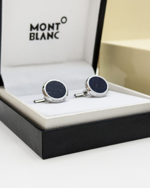 Montblanc Silver Meisterstück Galaxy Cufflink MB112906