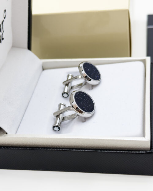 Montblanc Silver Meisterstück Galaxy Cufflink MB112906