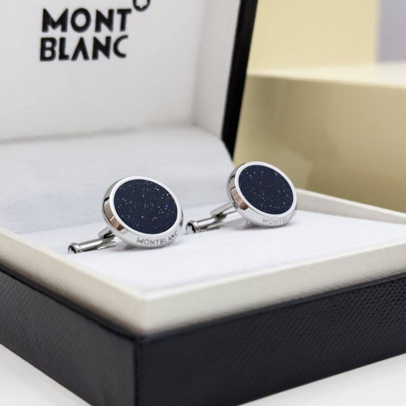 Montblanc Silver Meisterstück Galaxy Cufflink MB112906