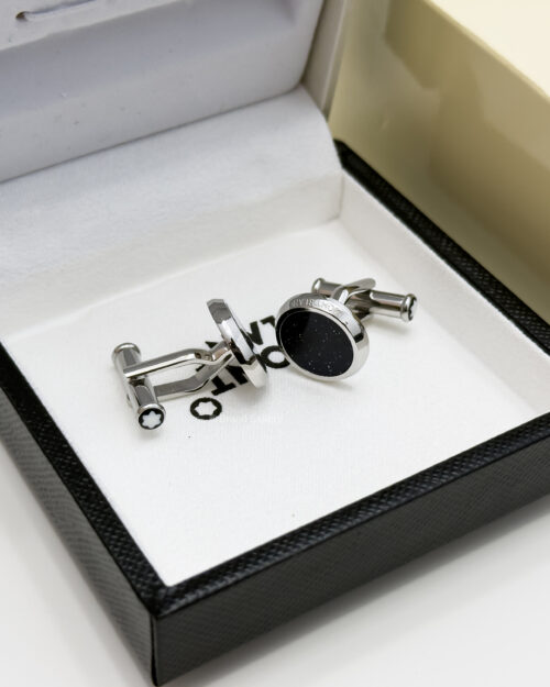 Montblanc Silver Meisterstück Galaxy Cufflink MB112906