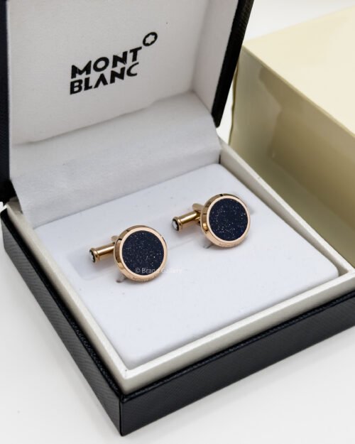 Montblanc Rose Gold Meisterstück Galaxy Cufflink MB112908