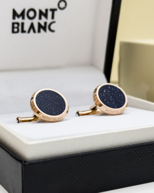 Montblanc Rose Gold Meisterstück Galaxy Cufflink MB112908