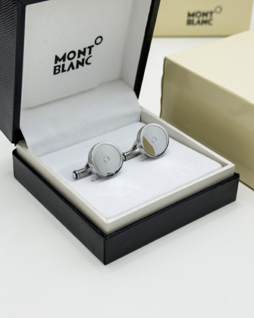 Montblanc Iconic Heritage Stainless Steel Cufflink MB111314