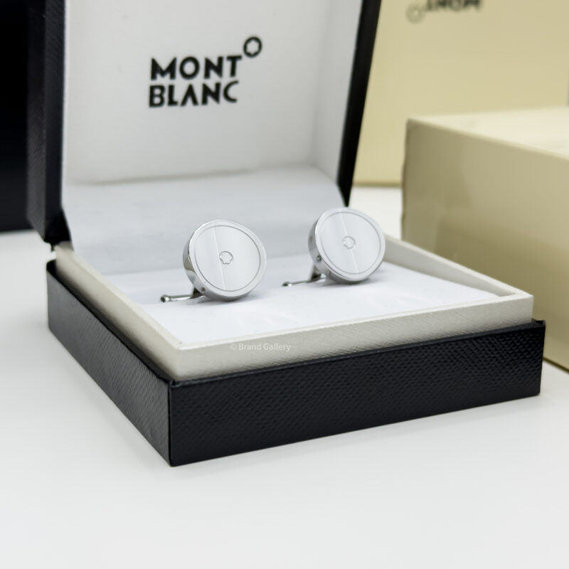 Montblanc Iconic Heritage Stainless Steel Cufflink MB111314