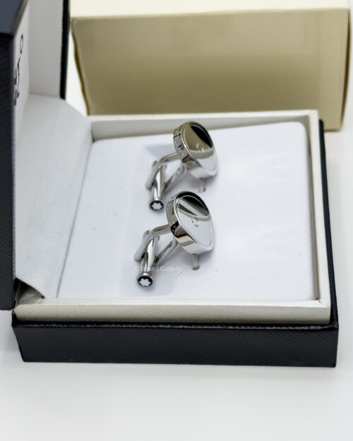 Montblanc Iconic Heritage Stainless Steel Cufflink MB111314